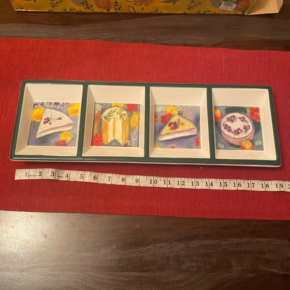 Certified International sectional Provence tray - Picture 12 of 12